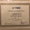 buy toeic certificate